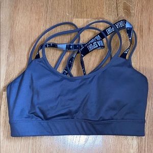 VS logo sports bra